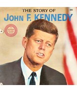 1964 The Story Of John F Kennedy Illustrated PB 1st Edition JFK Presiden... - $29.99