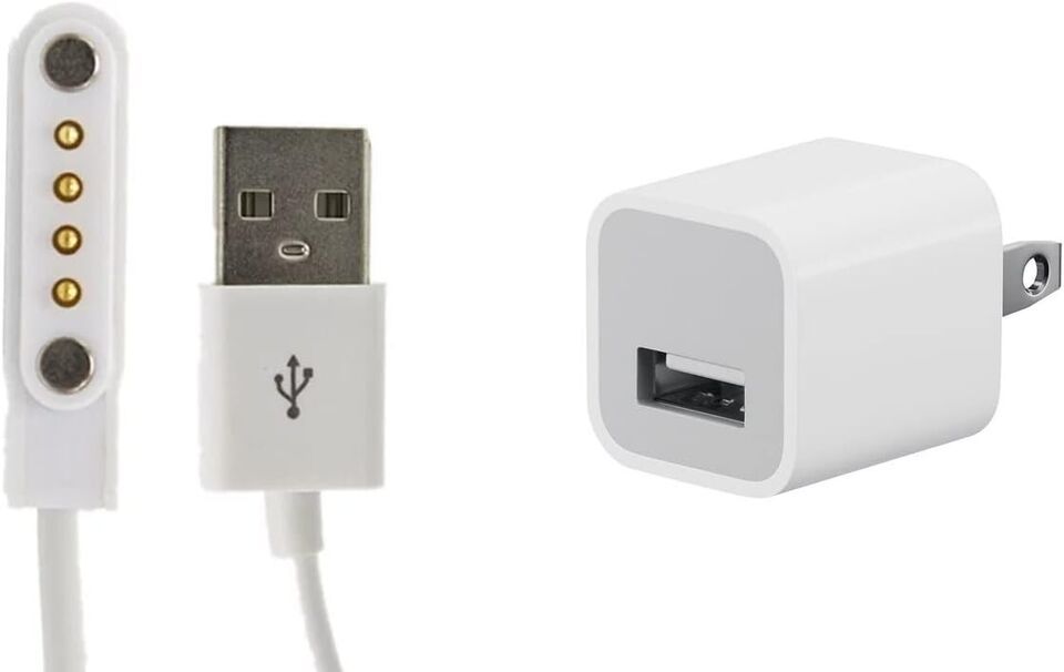 Magnetic Charging Cord and Wall Plug for SkyAngel911FD SkyAngel Wrist - $35.41
