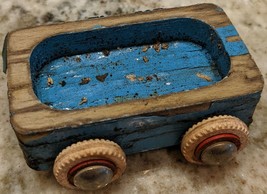 Vintage Blue Brio Train Storage Coal Car - $4.50