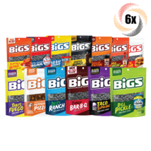 6x Bigs Variety Flavors Sunflower Seed Bags 5.35oz ( Mix &amp; Match Flavors! ) - £24.49 GBP
