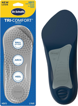 Dr. Scholl’S Comfort Tri-Comfort Insoles for Men, 1 Pair, Size 8-12 - £10.93 GBP