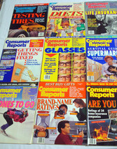 Nine Consumer Reports Magazines 1993-1994 Tires, Phones, Diets, Life Insurance  - £10.44 GBP
