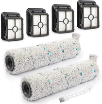 MXZONE 2 Pack Multi-Surface Brush Rolls 2787 and 4 Pack Vacuum Filters 1866 for  - £26.27 GBP