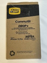 Otterbox Case For iPhone 15 Pro ONLY Commuter Series Blue Crisp Denim - £15.85 GBP