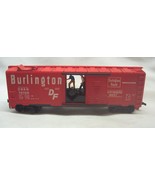 HO SCALE Orange BURLINGTON CB &amp; Q 19720 Horn Hook Transit Box Car Train ... - $16.34