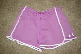 Under Armour  Shorts Womens Juniors Size XS Pink Violet Purple - £6.41 GBP
