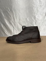 J&amp;M Johnston &amp; Murphy Brown Leather Ankle Chukka Boots 10M - $35.00