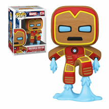 Marvel Comics Gingerbread Iron Man Holiday POP! Figure #934 FUNKO NEW NIB - £8.70 GBP