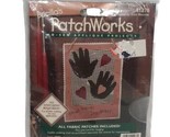 Bucilla&#39;s PatchWorks, Small Hands Big Heart  Easy Applique Project Kit 4... - $4.85