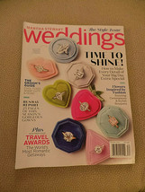 Martha Stewart Weddings Style Issue; Flowers; Gowns; Men&#39;s Guide Fall 2017 NF - £8.25 GBP