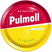 Kalfany: Pulmoll Lemon Throat Lozenges Sugar Free 50g-Made In Germany Free Ship - £5.51 GBP