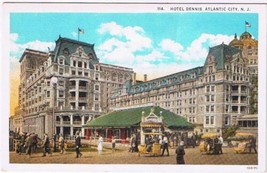 New Jersey Postcard Atlantic City Hotel Dennis - £2.28 GBP