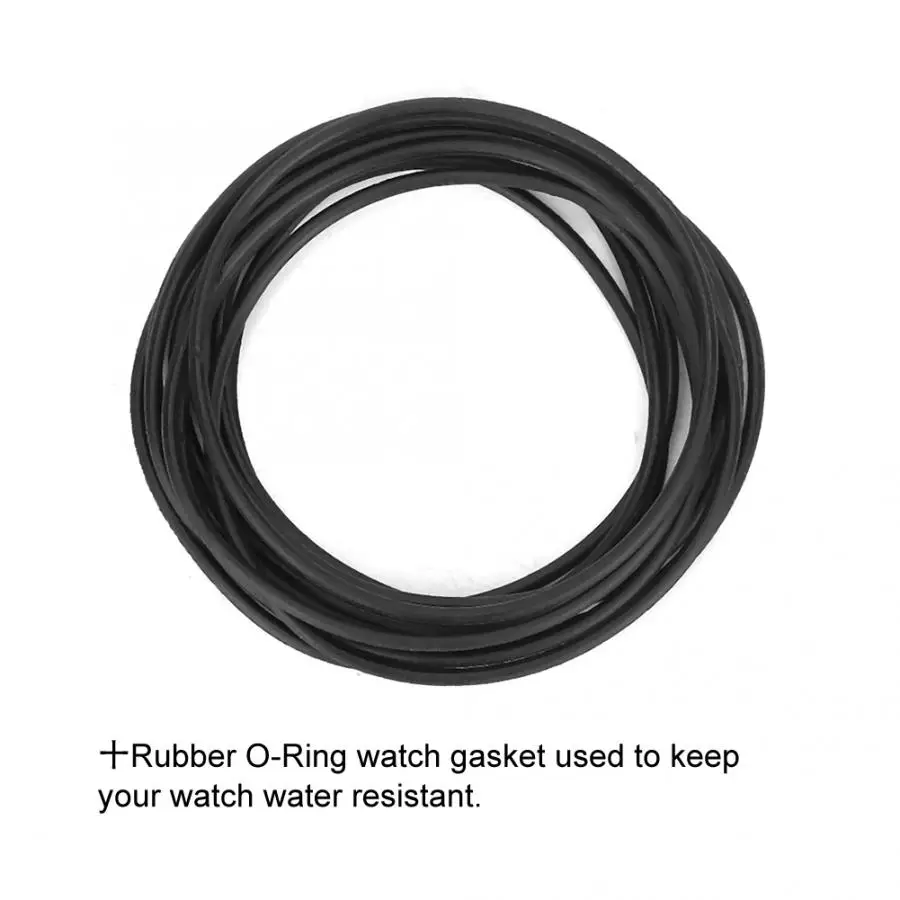 House Home 950/750/500Pcs Watch O-Ring Waterproof Rubber Watch Back Cover Gasket - £23.90 GBP