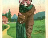 Vtg Postcard 1918 WWI Soldier Embrace &quot;Call To Arms&quot; Illustrated Postcar... - £4.65 GBP