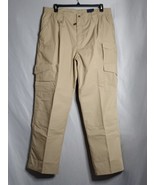 Propper Pants Mens 42x32 Tactical Cargo Khaki Teflon Protector Workwear NWT - $748.70 MXN