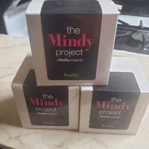 3x hulu The Mindy Project limited Edition RARE candles - £19.75 GBP