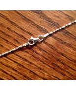 Bar &amp; Bead Anklet or Necklace - Sterling Silver 7&quot; to 36&quot; - Made in Ital... - $18.11+