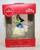 Hallmark Christmas Tree Ornament 2020 MULAN Disney Princess-Mulan with S... - $15.93