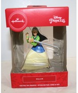 Hallmark Christmas Tree Ornament 2020 MULAN Disney Princess-Mulan with S... - £12.44 GBP