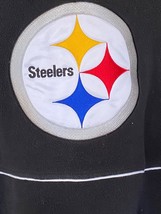Reebok Pittsburgh Steelers Fleece Quarter Zip NFL Pullover Jacket Size XL - $28.00