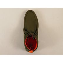 Men's TAYNO Wallabee Style Chukka Boots Soft Micro Suede MOJAVE S Olive image 7