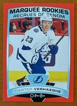 Carter Verhaeghe 2019-20 OPC Update Marquee Rookies Red Border SSP-1:307... - $667.41 MXN