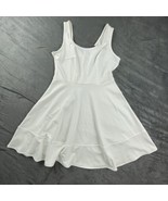 Fancy Inn A-Line Dress Womens M White Sleeveless Casual NEW - $68.79 CAD