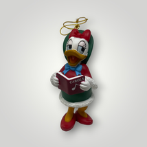 Grolier Christmas Magic Ornament Disney 26231 106 Daisy Duck Caroler - £14.84 GBP
