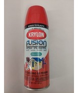 Krylon Fusion for Plastic Spray Paint 2332 Sun Dried Tomato 12 oz Gloss - £30.38 GBP