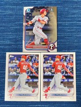 2022 Bowman BCP-40 Simon Muzziotti Chrome Prospects 1st Topps Update RC US19 x2 - $1.50