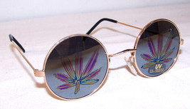 24 pair POT LEAF REFLECTION SUNGLASSES eyewear glasses - £18.97 GBP