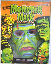 Super 7 Retro Monster Mask Frankenstein Green   Adult Size   China - £23.93 GBP