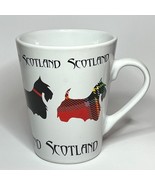 Scottie Dog White Porcelain Mug Scotland - $184.53 MXN