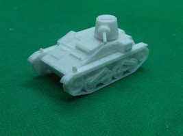 1/72 scale - Belgian T15 light tank (Vickers Model 1934 variant), WW 2, 3D print - £4.63 GBP