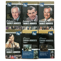 Johnny Carson The Tonight Show VHS Lot of 6 Including Final Show - NEW Sealed - £15.44 GBP