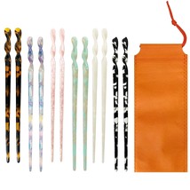 12 Pieces Acetate Hair Sticks - £24.08 GBP