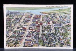 Vtg Curt Teich Aerial View Kansas City KS Postcard 1941 NOS - $6.00