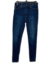 Banana Republic Women&#39;s Jeans High-Rise Skinny Navy Blue Denim Blue Size 27/4 - £15.50 GBP