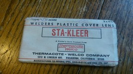Sta-Kleer 100% cast resin welders plastic cover lens  2&#39;&#39; X  4 1/4&#39;&#39; - £2.69 GBP