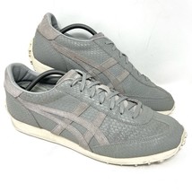 Onitsuka Tiger Men’s EDR 78 Retro Sneaker Sz 12 Grey Snake Print Shoe D5... - $59.35