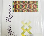 Table Runner Pattern 18&quot;x40&quot; Veggie Runner Pattern By Double Diamond Ruler - $9.89