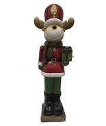 46&quot; Festive Hand Painted Moose LED Color Changing Lights Musical Christm... - $335.62 CAD