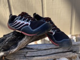 Merrell Barefoot Trail Glove Running Shoes, J85525, Black/Lava, Mens Size 11.5 - £27.69 GBP