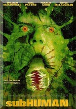 DVD - SubHuman (2005) *Paralee Cook / William Macdonald / Sci-Fi / Horror* - $3.50