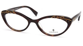 New SERAPHIN HEATHER / 8528 Dark Tortoise Eyeglasses 52-17-140m B30mm - £164.56 GBP