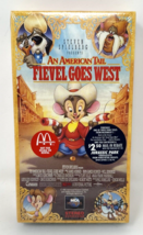 An American Tail Fievel Goes West VHS New SEALED Rare McDonalds Promo Video 1991 - $9.85