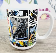 Galerie Star Wars Comic Strip 15 Oz Coffee Mug Cup Empire Strikes Back Vader - £11.21 GBP