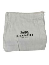NEW COACH 8&quot; x 8&quot; Drawstring Dust Bag Cover Storage 8&quot; x 8&quot; Cloth - $109.98 MXN