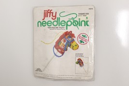Vintage Jiffy Needlepoint Patchwork Pony 3D Christmas Ornament Kit New - $9.74