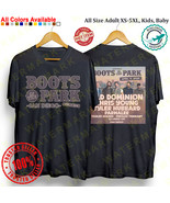 BOOTS IN THE PARK SAN DIEGO MUSIC FESTIVAL 2025 T-shirt All Size Adult S... - $24.00+